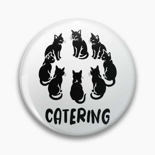 Artikelvorschau, Cat's ring - Catering pun with cat entworfen und verkauft von Halfstone.
