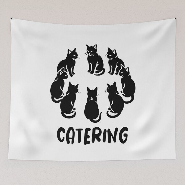 Artikelvorschau, Cat's ring - Catering pun with cat entworfen und verkauft von Halfstone.