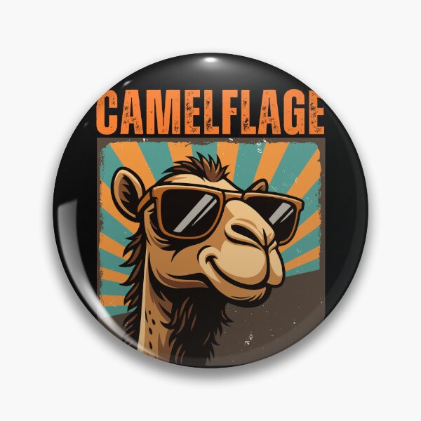 Item preview, Funny Vintage Camelflage Brainrot Meme Lover designed and sold by Zayavca.