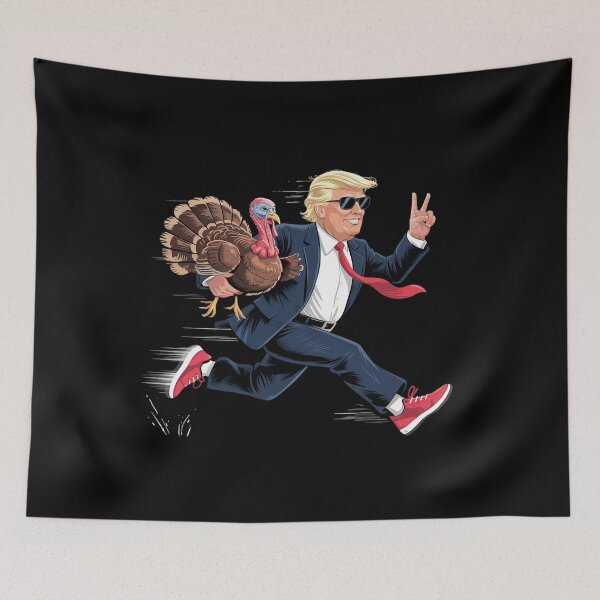Item preview, Donald Trump Turkey Pumpkin Thanksgiving Day Men Women Girls designed and sold by AquaKiev.