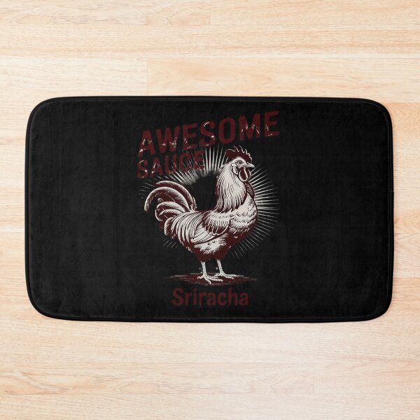 Item preview, Awesome Sauce Sriracha Rooster # designed and sold by MarryIsMonth.