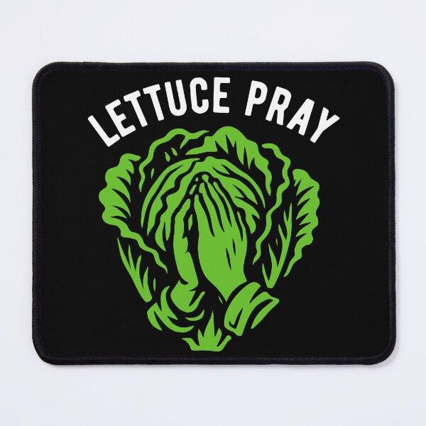 Item preview, Lettuce pray - pun designed and sold by Halfstone.