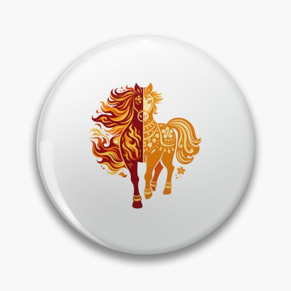 Item preview, Dual Flame Prosperity Horse designed and sold by Vendeloc.