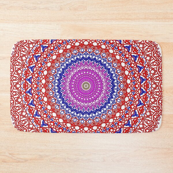 Item preview, "Geometric Mandala with Concentric Layers and Tiling Precision" designed and sold by nighttime1990.
