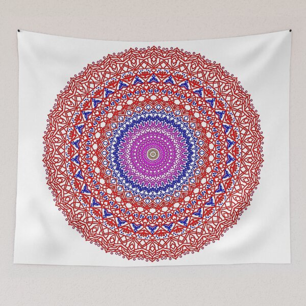 Item preview, "Geometric Mandala with Concentric Layers and Tiling Precision" designed and sold by nighttime1990.