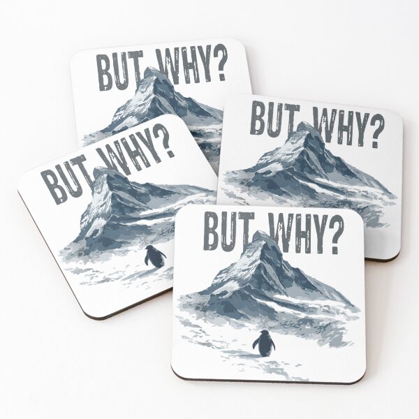 Item preview, Official Iconic Penguin Mountain Calling But Why designed and sold by TynesDesign.