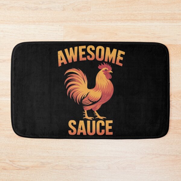 Item preview, Awesome Sauce with Picture of Rooster 5 designed and sold by MarryIsMonth.