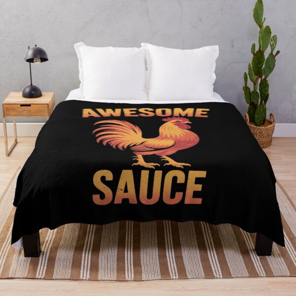 Item preview, Awesome Sauce with Picture of Rooster 5 designed and sold by MarryIsMonth.