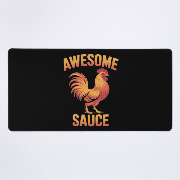 Item preview, Awesome Sauce with Picture of Rooster 5 designed and sold by MarryIsMonth.