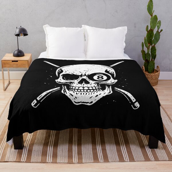 Item preview, Skull head - Eight Ball - Billiards Player designed and sold by Halfstone.