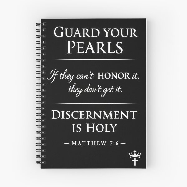 Item preview, guard your pearls discernment is holy designed and sold by ocd_Jessica.