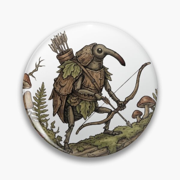 Item preview, Vintage Weevil Archer Art | Celestial Forest Bug & Moon Phase Magic designed and sold by SlomianyPisarz.