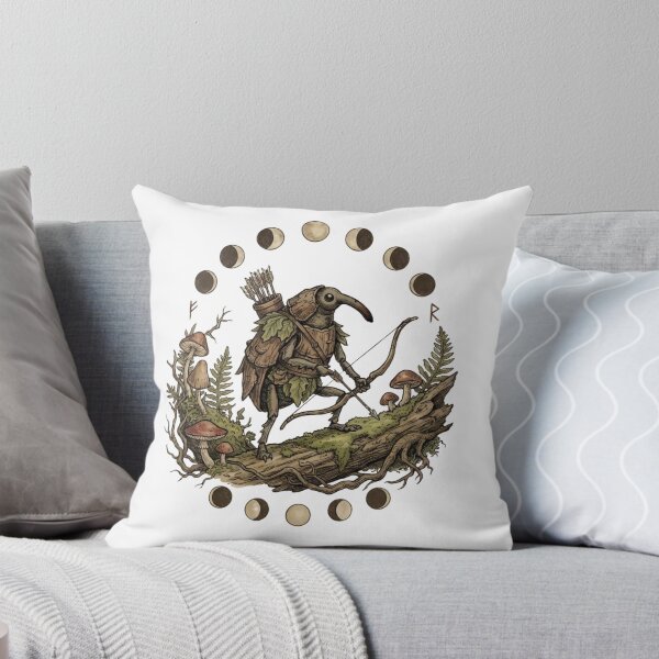 Item preview, Vintage Weevil Archer Art | Celestial Forest Bug & Moon Phase Magic designed and sold by SlomianyPisarz.