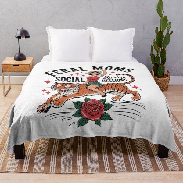 Item preview, Feral Moms Social Club Trendy Mom Apparel designed and sold by AquaKiev.