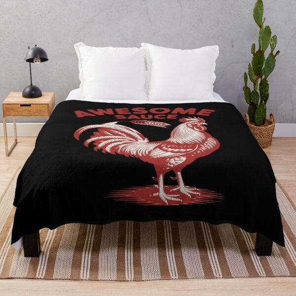 Item preview, Awesome Sauce with Picture of Rooster 8 designed and sold by FadeOfThrone.