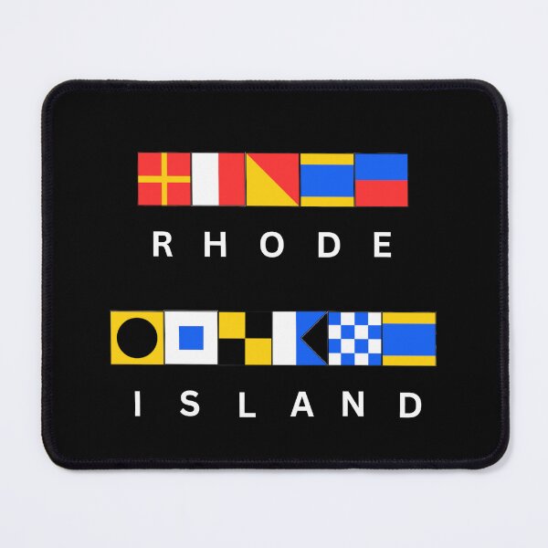 Item preview, Rhode island Nautical Flag designed and sold by TideThreadsUK.