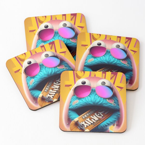 Item preview, CRUMB-CORE GLITCHBEAST: Pearls, Pink Hair & Pixel Appetite designed and sold by Print Fiction.