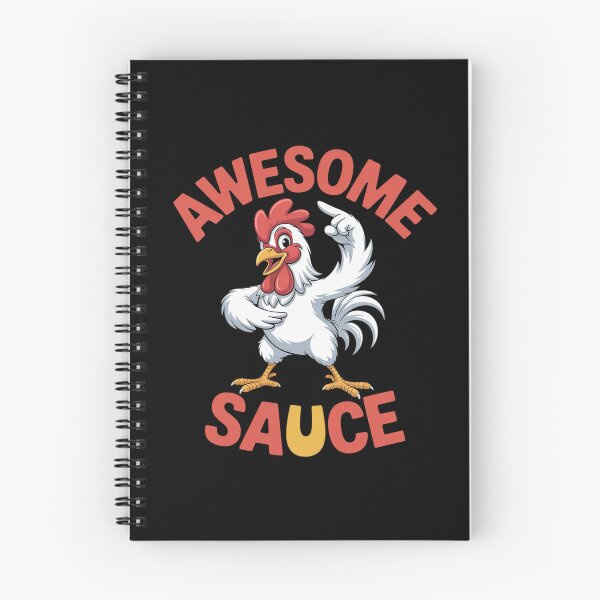 Item preview, Awesome Sauce with Picture of Rooster Dabbing Rooster designed and sold by MarryIsMonth.