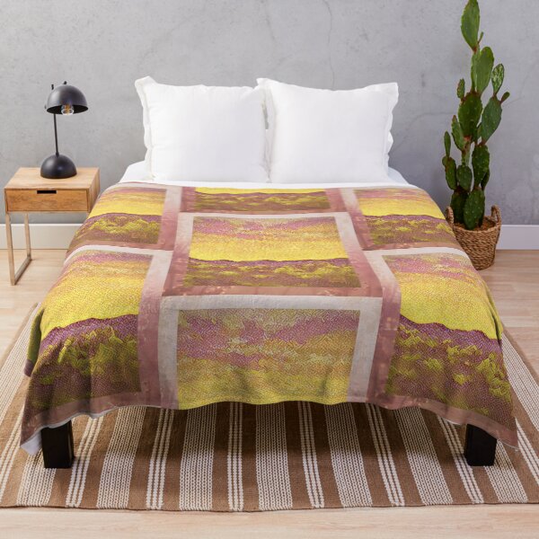 Item preview, New Mexico Landscape, pointillist style designed and sold by oh-bi-me.