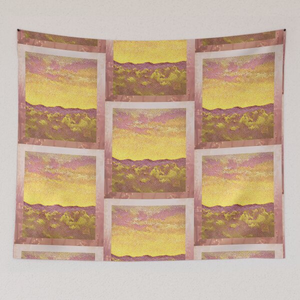 Item preview, New Mexico Landscape, pointillist style designed and sold by oh-bi-me.