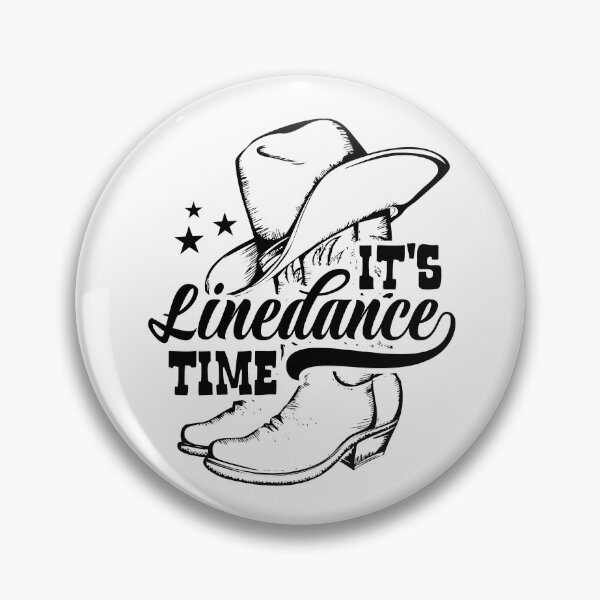 Item preview, It's line dancing time, line dancing, country USA designed and sold by Halfstone.