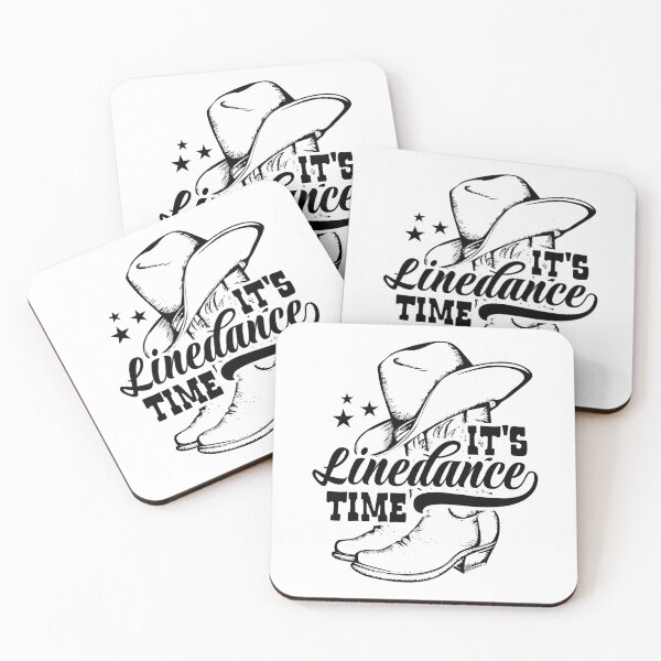 Item preview, It's line dancing time, line dancing, country USA designed and sold by Halfstone.