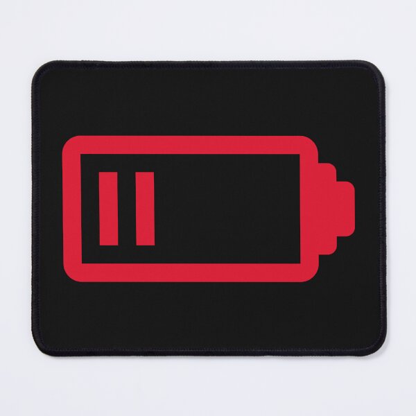 Item preview, Funny Low Battery Design designed and sold by TheLazyTester.