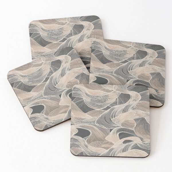 Item preview, Abstract Breeze Pattern with Flowing Lines designed and sold by mari0n980.