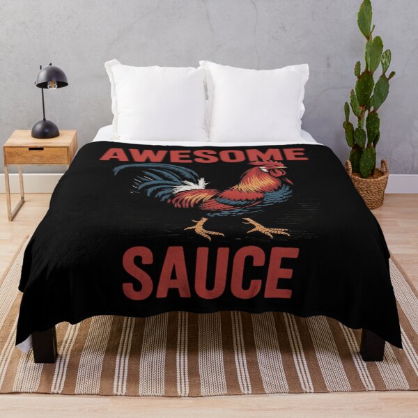 Item preview, Awesome Sauce With Picture Of Rooster designed and sold by MarryIsMonth.