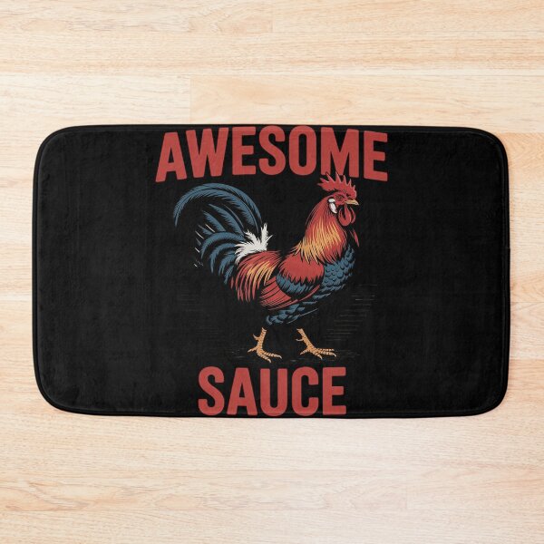 Item preview, Awesome Sauce With Picture Of Rooster  designed and sold by MarryIsMonth.