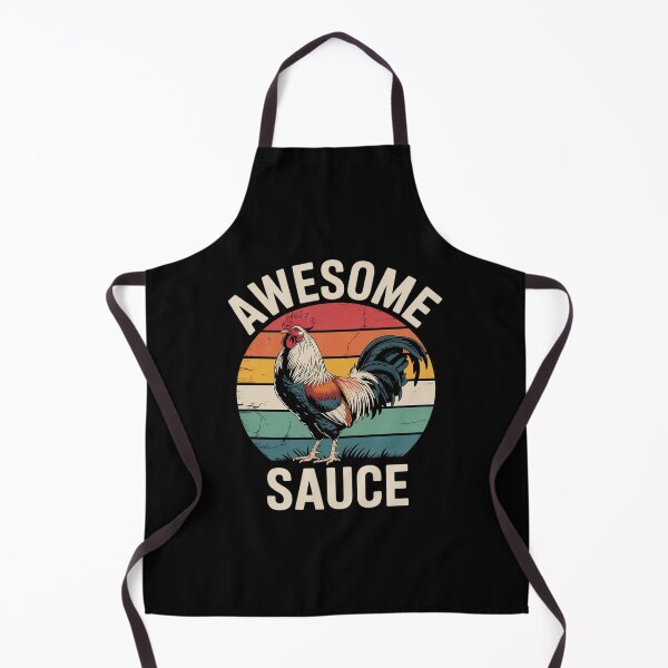 Item preview, Awesome Sauce with Picture of Rooster designed and sold by MarryIsMonth.