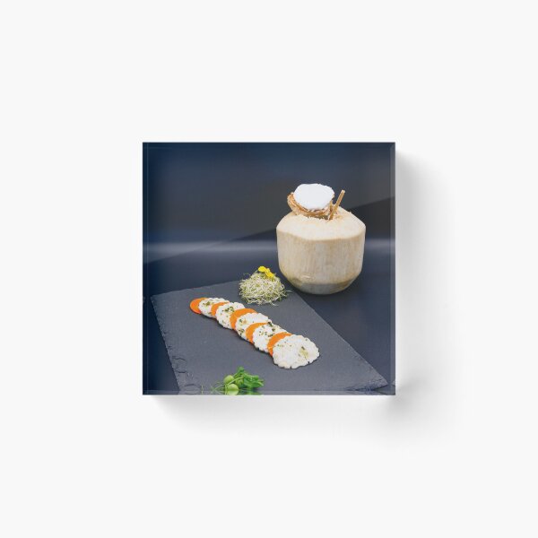 Item preview, Culinary Duality - Coconut & Scallops designed and sold by MagaliRuffato.