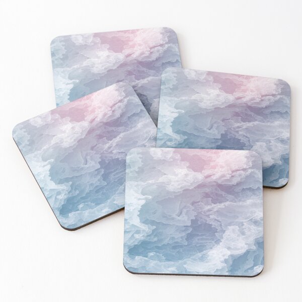 Item preview, Abstract Frost Pattern in Cool Pastels designed and sold by mari0n980.