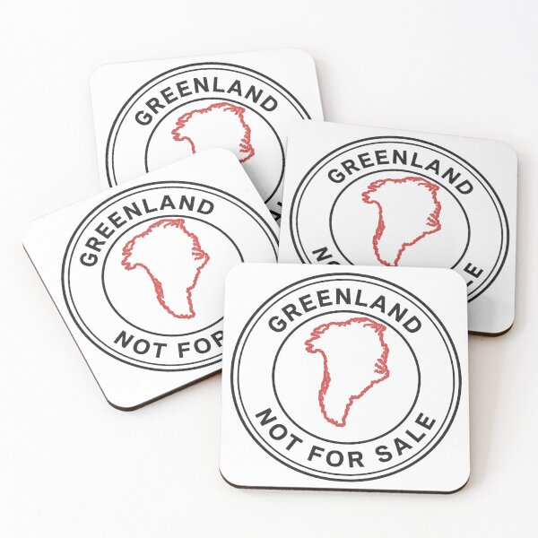Item preview, Greenland is not for sale , Greenland illustration art print  designed and sold by AENAcharms.