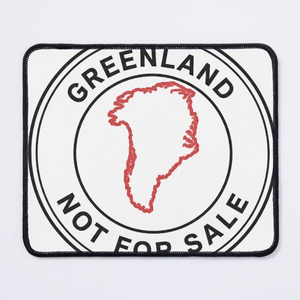 Item preview, Greenland is not for sale , Greenland illustration art print  designed and sold by AENAcharms.