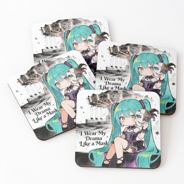 Item preview, Digital Diva - I Wear My Drama Like a Mask designed and sold by Panda LuL Art.