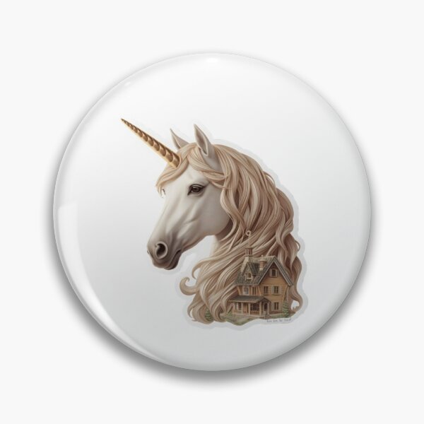 Artikelvorschau, Chibi-Einhorn-Sticker | Niedliche magische Figur entworfen und verkauft von Teewave-Ashish.