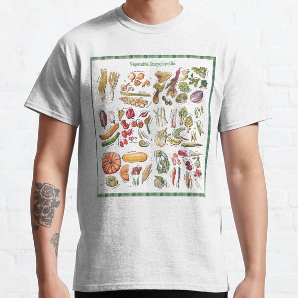 Vegetable Encyclopedia Classic T-Shirt