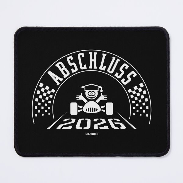 Item preview, Graduation 2026 (School leaving / Finish line / White) designed and sold by Roderix.