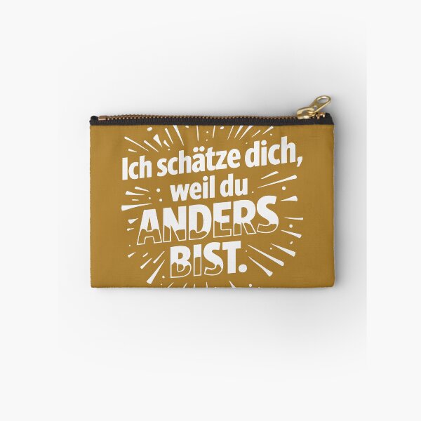 Artikelvorschau, Ich schätze dich, weil du anders bist. entworfen und verkauft von wunderfamily.