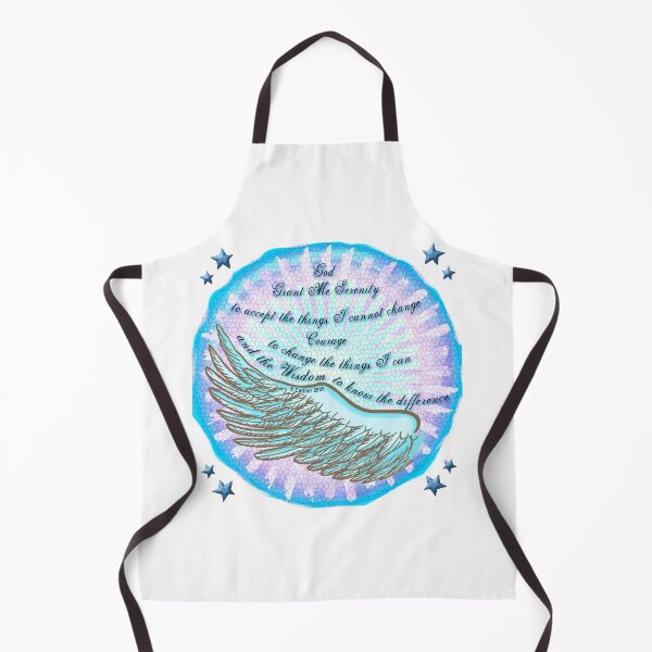 Item preview, Violet Serenity Prayer Wing designed and sold by artmuvz.