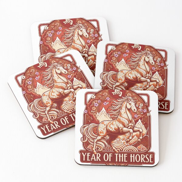Item preview, Year of the Horse 2026 – Chinese New Year Lunar Festival Artwork designed and sold by Inkvado.