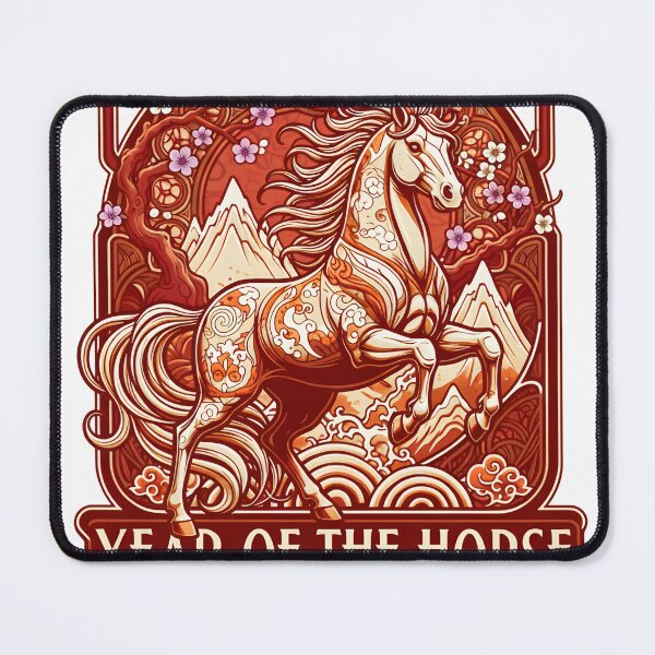 Item preview, Year of the Horse 2026 – Chinese New Year Lunar Festival Artwork designed and sold by Inkvado.