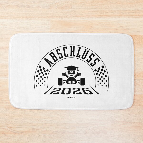 Item preview, Graduation 2026 (School leaving certificate / Finish line / Black) designed and sold by Roderix.