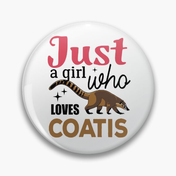 Item preview, Just a girl who loves coatis - Cute coati designed and sold by Halfstone.