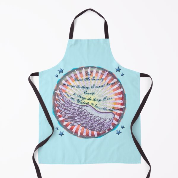 Item preview, Retro Serenity Prayer Wing designed and sold by artmuvz.