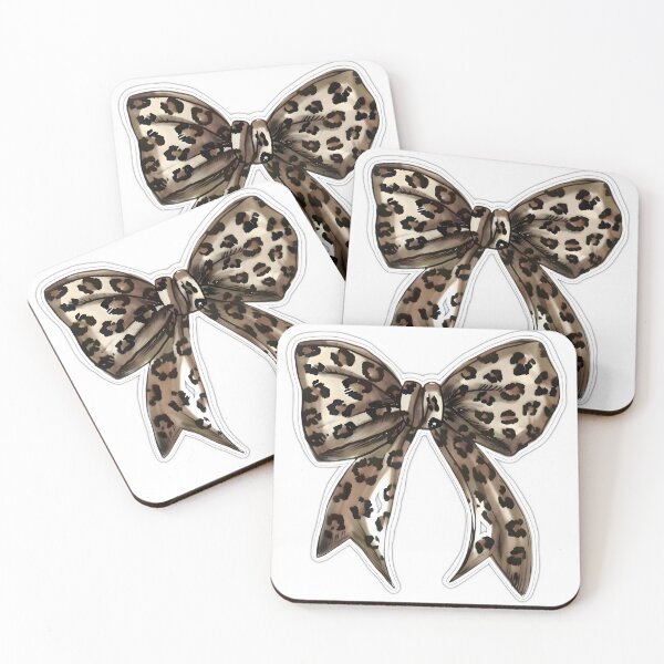 Item preview, Leopard Print Bow Cute Aesthetic Fashion Graphic designed and sold by Deep-Fold.