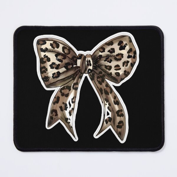 Item preview, Leopard Print Bow Cute Aesthetic Fashion Graphic designed and sold by Deep-Fold.