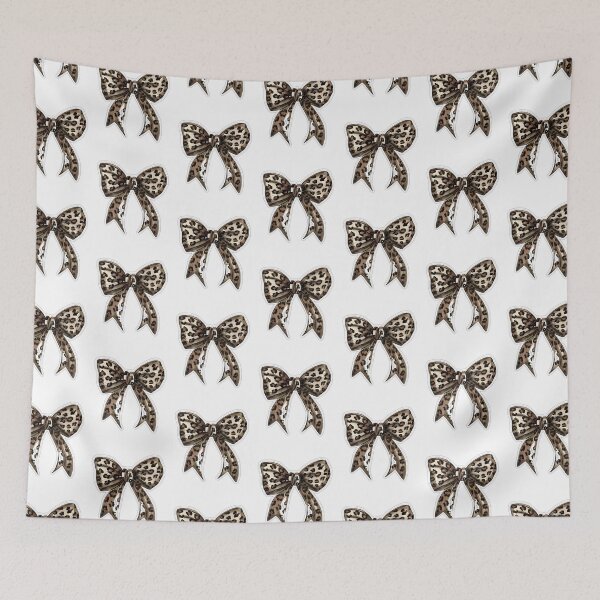 Item preview, Leopard Print Bow Cute Aesthetic Fashion Graphic designed and sold by Deep-Fold.