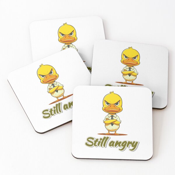Item preview, Sassy Duck Reactions – Still Angry Meme Duck designed and sold by MiraLumeStudio.